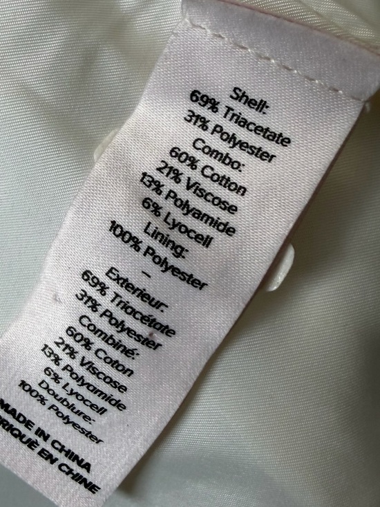 Cinq A Sept Crochet Lace Cheyenne Blazer Ivory Cream Neutral Quiet Luxury Spring - Picture 15 of 15